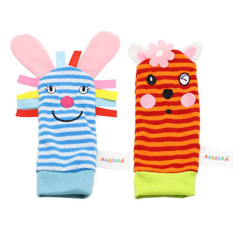 Image of Baby Cartoon Bell Wrist Strap Or Socks