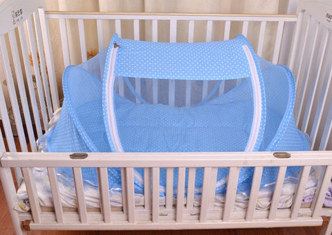 Image of Foldable  Baby Bed Net With Pillow Net 2pieces Set