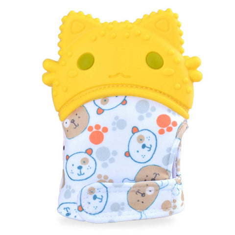 Image of Baby teether gloves baby molar gloves