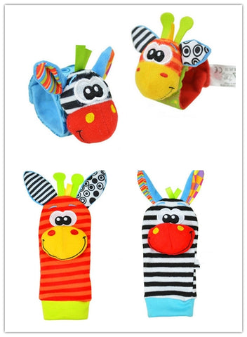 Image of Baby Cartoon Bell Wrist Strap Or Socks