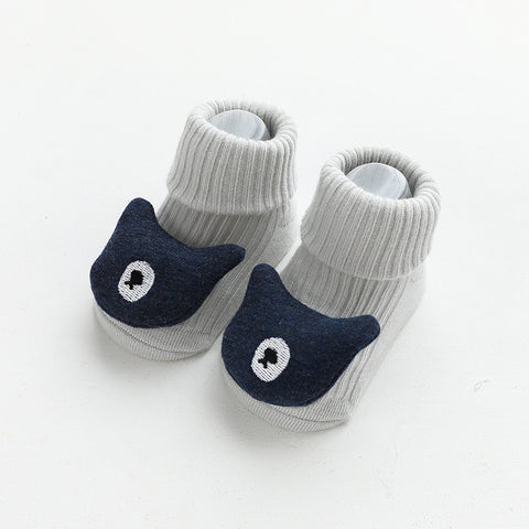 Image of Baby Socks Dispensing Glue Non-Slip Loose Baby Socks Children Floor Socks