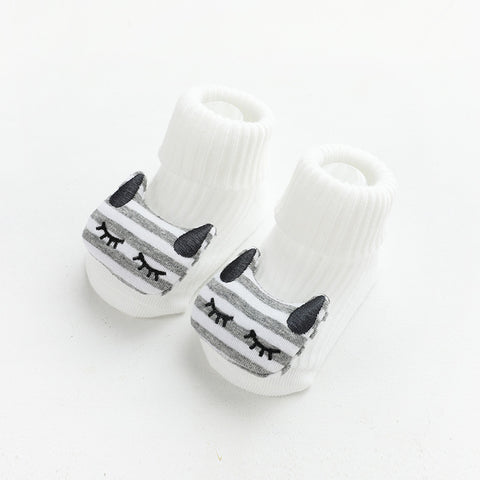 Image of Baby Socks Dispensing Glue Non-Slip Loose Baby Socks Children Floor Socks