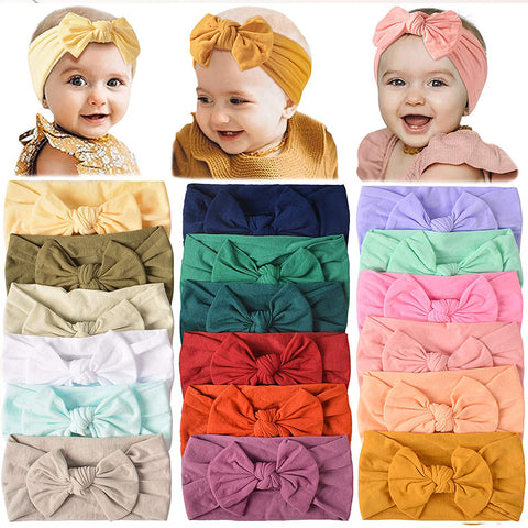 Image of Baby Hair Accessories Nylon Bow Children's Jewelry