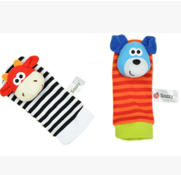 Image of Baby Cartoon Bell Wrist Strap Or Socks