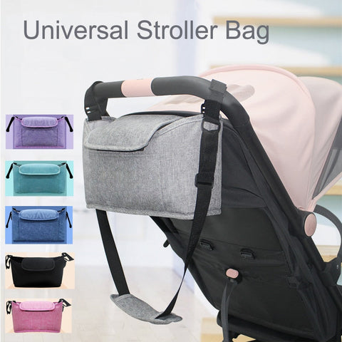 Image of Stroller Bag Pram Stroller Organizer Stroller Accessories