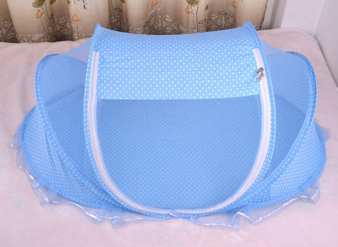 Image of Foldable  Baby Bed Net With Pillow Net 2pieces Set