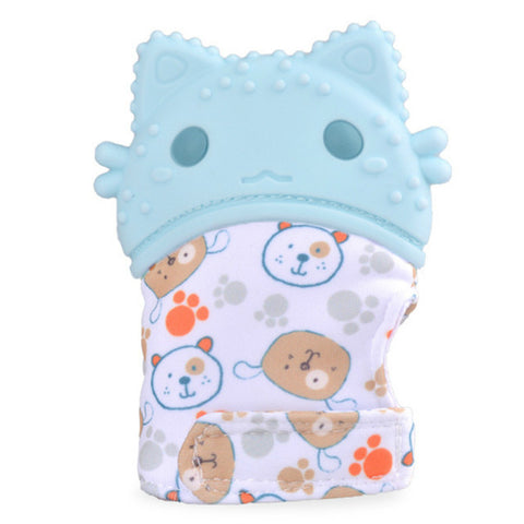 Image of Baby teether gloves baby molar gloves