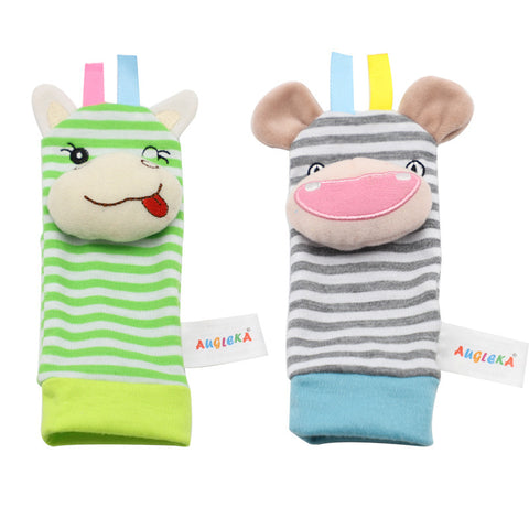 Image of Baby Cartoon Bell Wrist Strap Or Socks