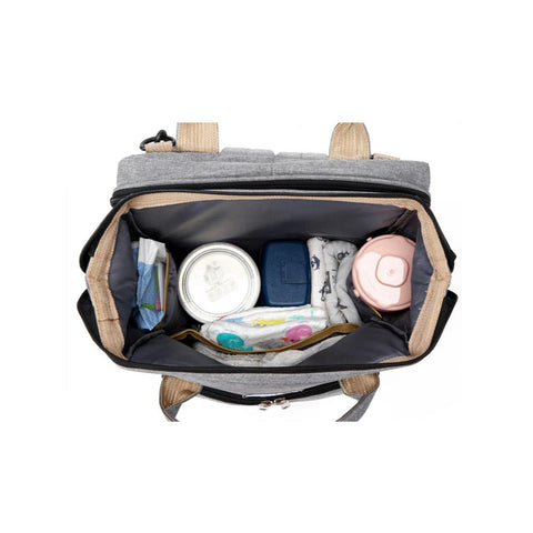 Image of Stroller Diaper Bag with Baby Bed