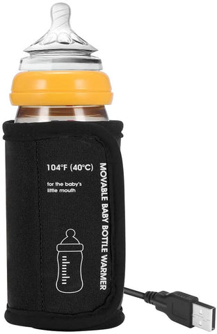 Image of Baby Bottle Warmer Car Moveable USB Bottle Cup Heating Insulation Bag